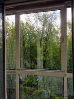 Панорамное остекление с раздвижным окном